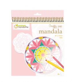 GRAFFY POP MANDALA - AVENUE MANDARINE - FILLE (LIVRE)